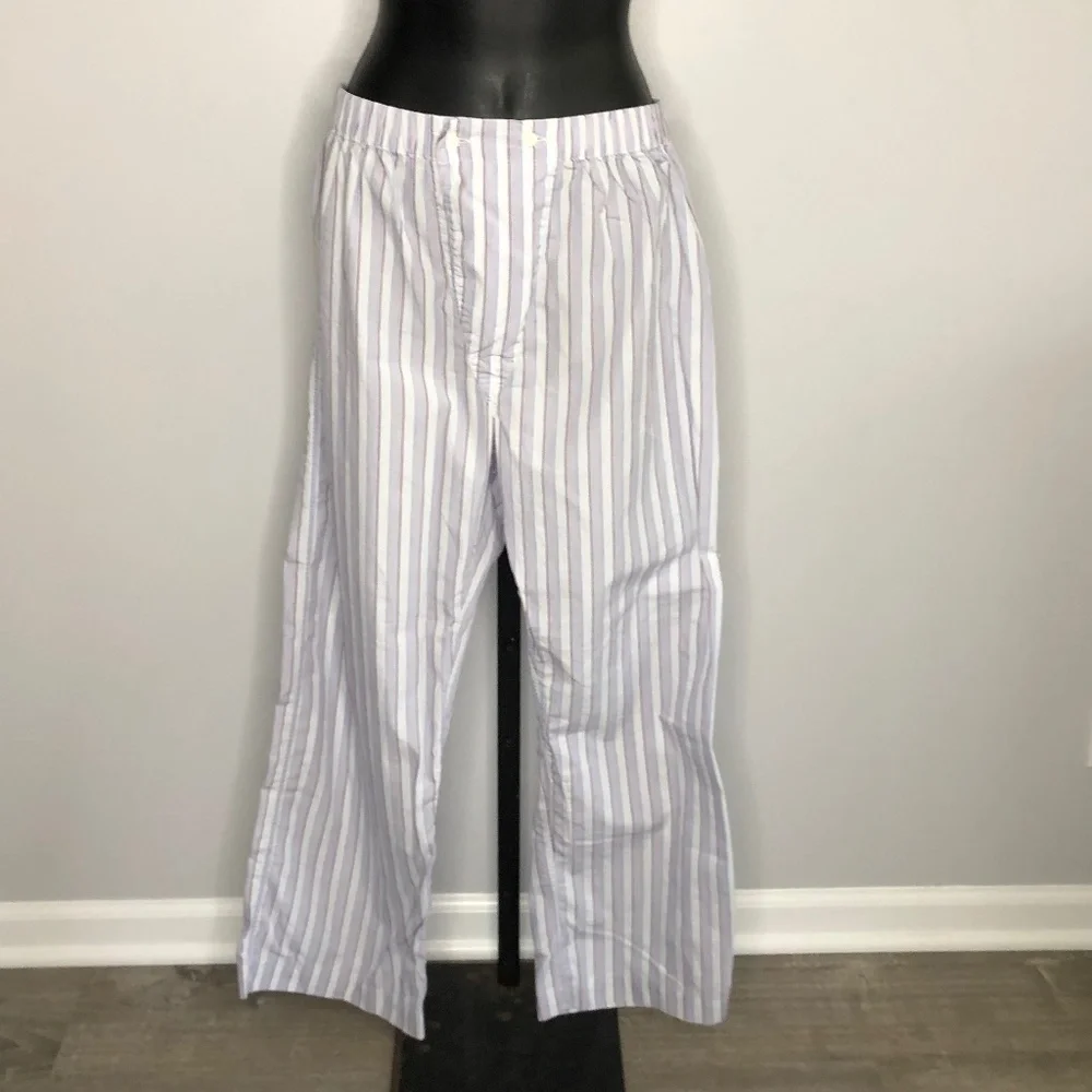 Brioni Multicolored Striped Shirt Pants Pajama Set 100% Cotton Size Medium Italy - Picture 3 of 10